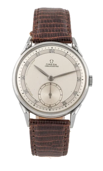OMEGA OMEGA, REF. 2603, CHRONOMETER, TWO-TONE DIAL, STEEL kol saati