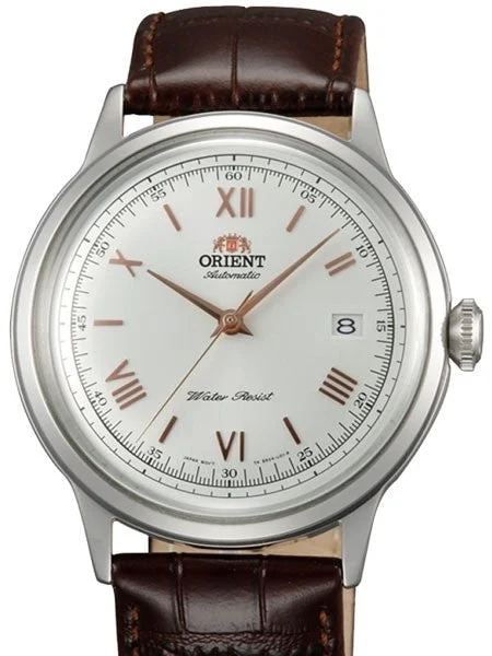 Orient Automatic Dress Watch with White Dial, Roman Numeral Markers #ER2400BW kol saati