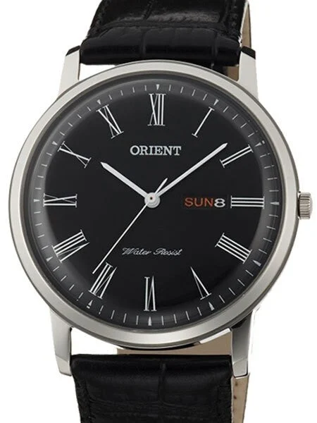 Orient Capital 2 Quartz Analog Dress Watch with Day and Date #UG1R008B kol saati