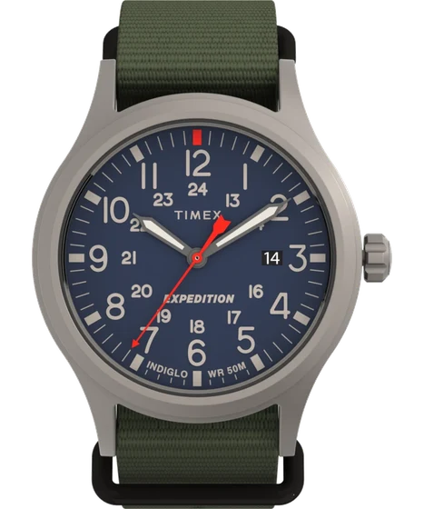 Timex Expedition Scout 40mm Fabric Strap Watch TW4B32900 kol saati