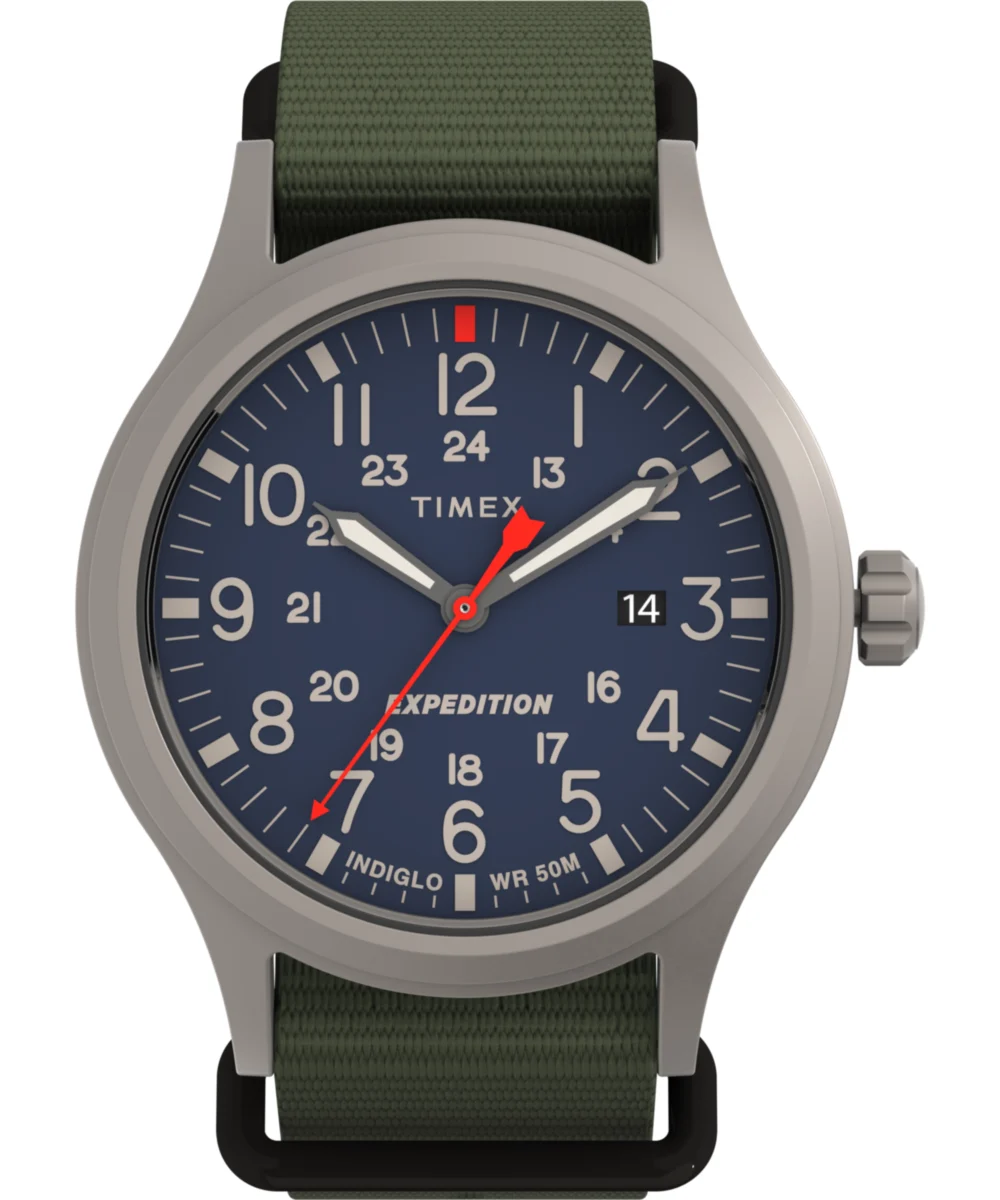 Timex Expedition Scout 40mm Fabric Strap Watch TW4B329009J 40 mm kol saati