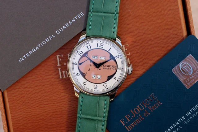 F.P. Journe Perpetual Calendar ref. QP “Platinum, Clover Sal kol saati