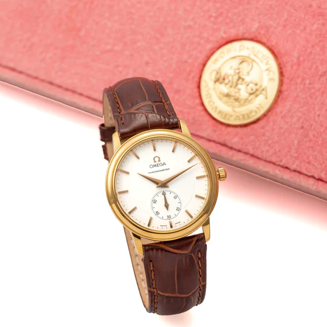 OMEGA OMEGA REF. 1270150, DEVILLE CHRONOMETER GOLD kol saati