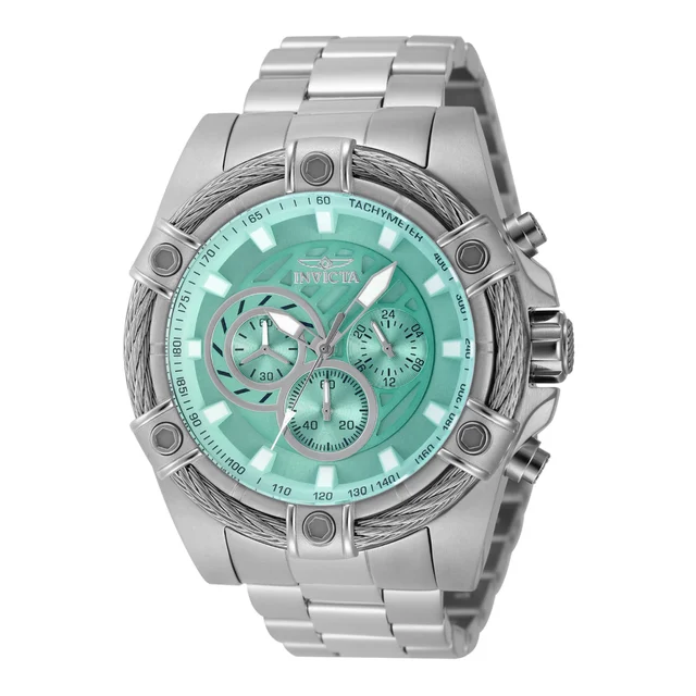 Invicta Open Box Bolt Ace Watch - 52mm, Steel (AIC-45874) kol saati