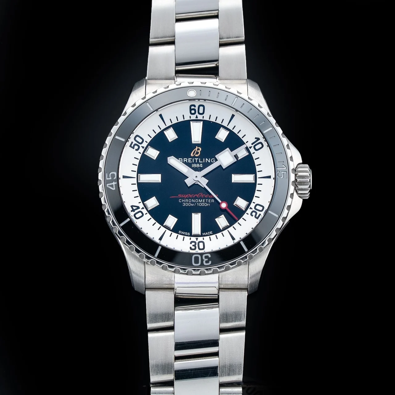 Breitling Superocean Automatic 42 210009N35198 42 mm kol saati