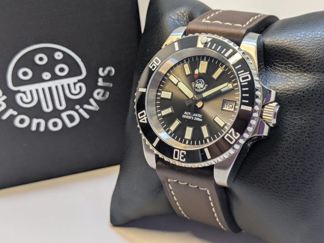 Chronodivers CDSUB200PANER 41 mm kol saati