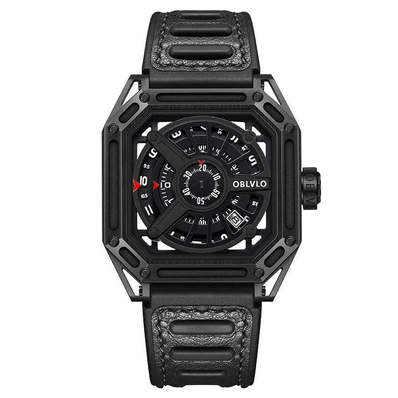 OBLVLO Ak-e-bbbl 44 mm kol saati