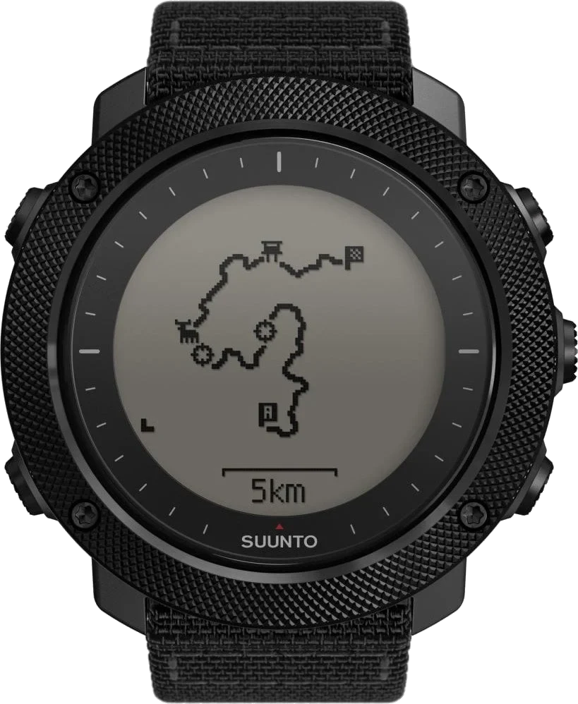 Suunto Traverse Alpha Stealth SS022469000 50 mm kol saati