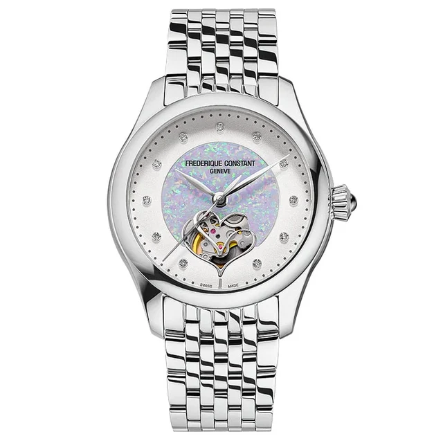 Frederique Constant Classics Automatic Double Heart Beat FC-313OBD3B6B kol saati