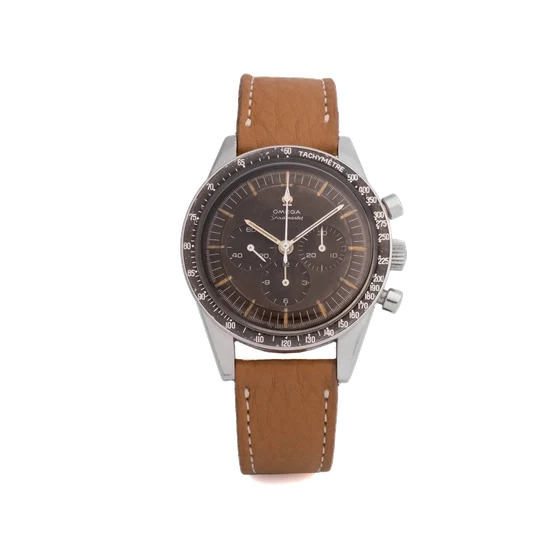 OMEGA OMEGA REF. 105003.68 SPEEDMASTER TROPICAL DIAL ED WHITE STAINLESS STEEL kol saati