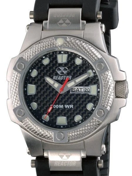 Reactor Meltdown Watch with SuperLuminova Illumination, Stainless Steel Case and Bracelet 