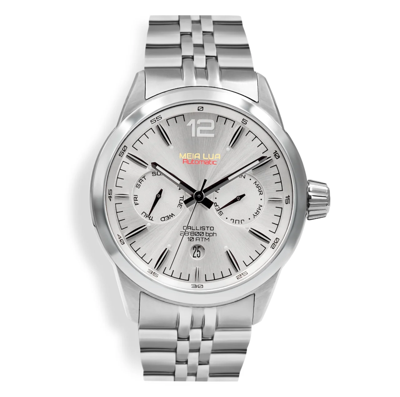 MEIA LUA Watches Cal-slv-ice 42 mm kol saati