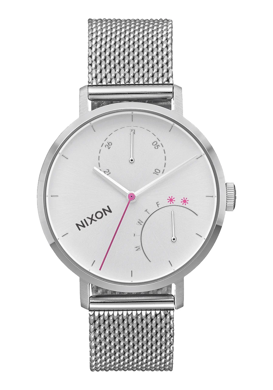 Nixon US Clutch - All Silver A1166-1920-00 kol saati