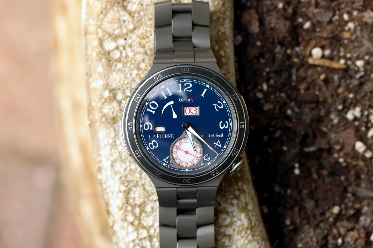 F.P. Journe “Octa S” lineSport ref. ARS2 Titanium “Deep Blue 44 mm kol saati