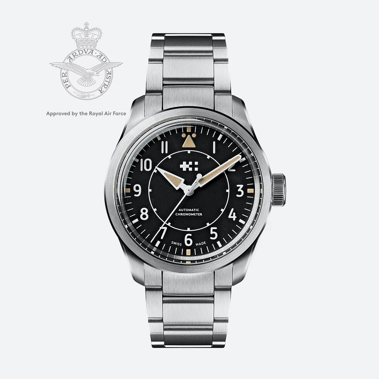 Christopher Ward Cranwell Series 2 C65-38A3H3-S00K1-B0 38 mm kol saati