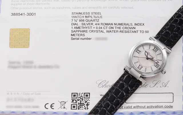 Chopard CHOPARD REF. 388541-3001, IMPERIALE, STEEL kol saati