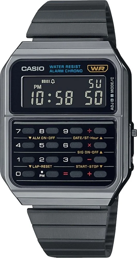 Casio CA-500WEGG-1BDF 34.4 mm kol saati