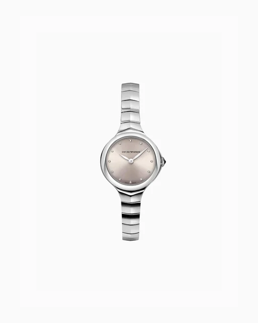 Emporio Armani Swiss Made Fluid Deco Two-Hand Watch ARS8013 kol saati