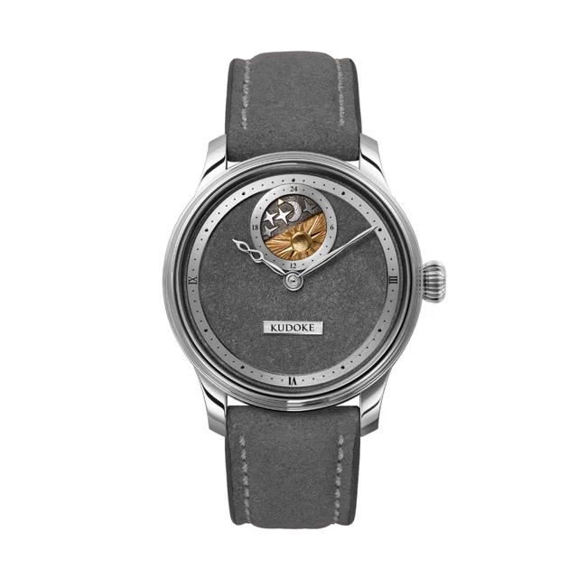 Kudoke Tremblage Black Rhodium KUDOKE 2 Tremblage Black Rhodium kol saati