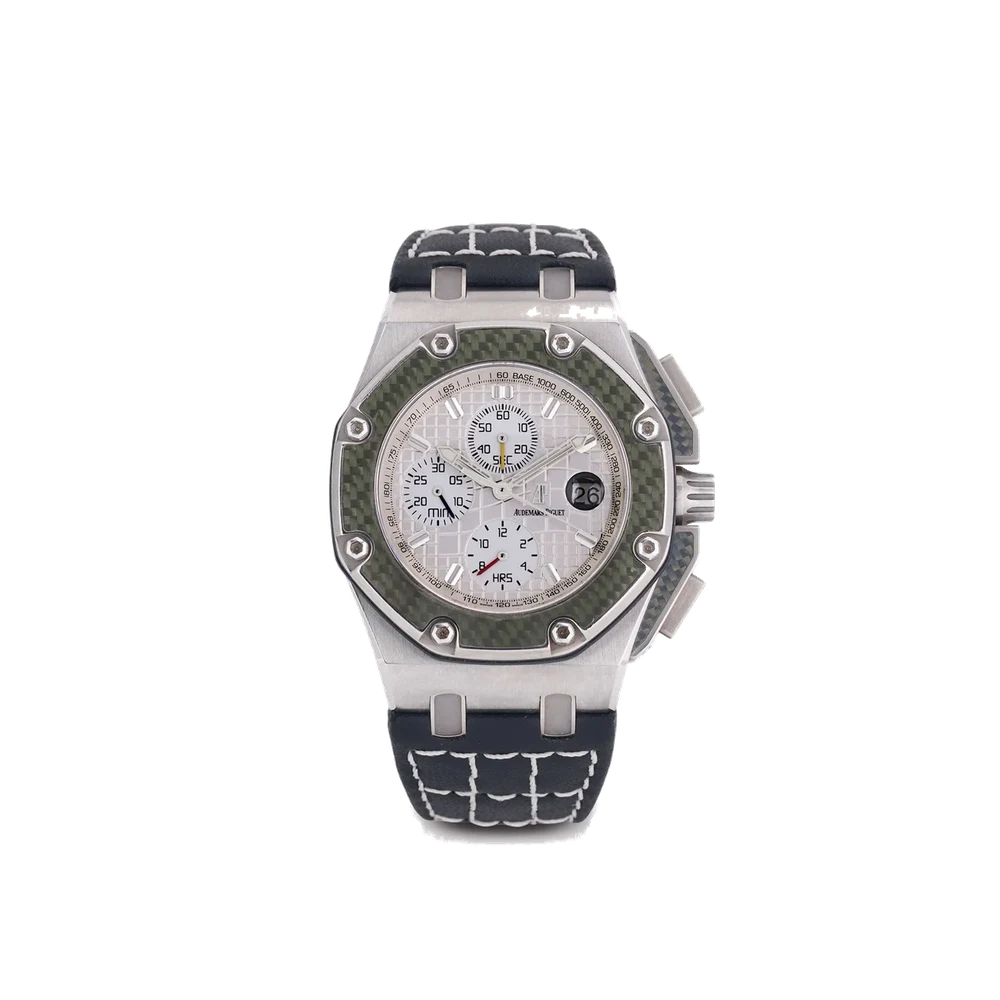 Audemars Piguet AUDEMARS PIGUET, REF. 26030IO.OO.D001IN.01, ROYAL AK SHORE ‘‘JUAN PABLO MONTOYA’’, TITANIUM AND CARBON kol saati