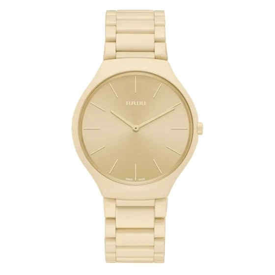 Rado True Thinline Les Couleurs™ Le Corbusier Cream white 32001 R27090602 kol saati
