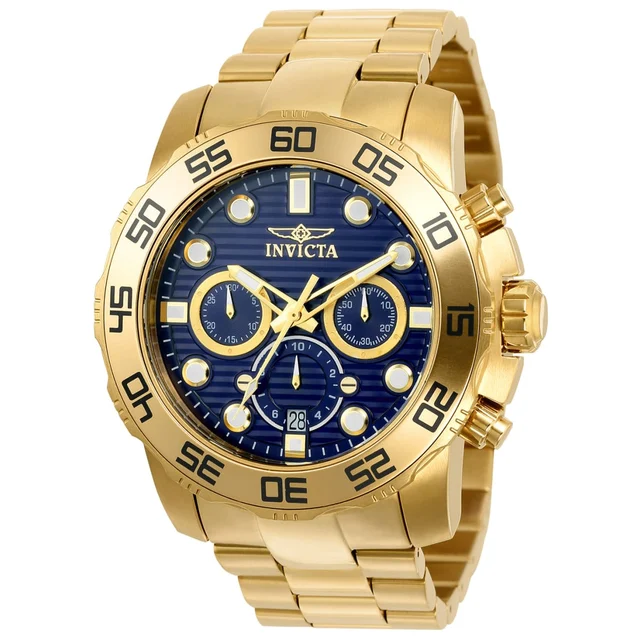 Invicta Pro Diver Scuba Watch - 50mm, Gold (ZG-22228) kol saati