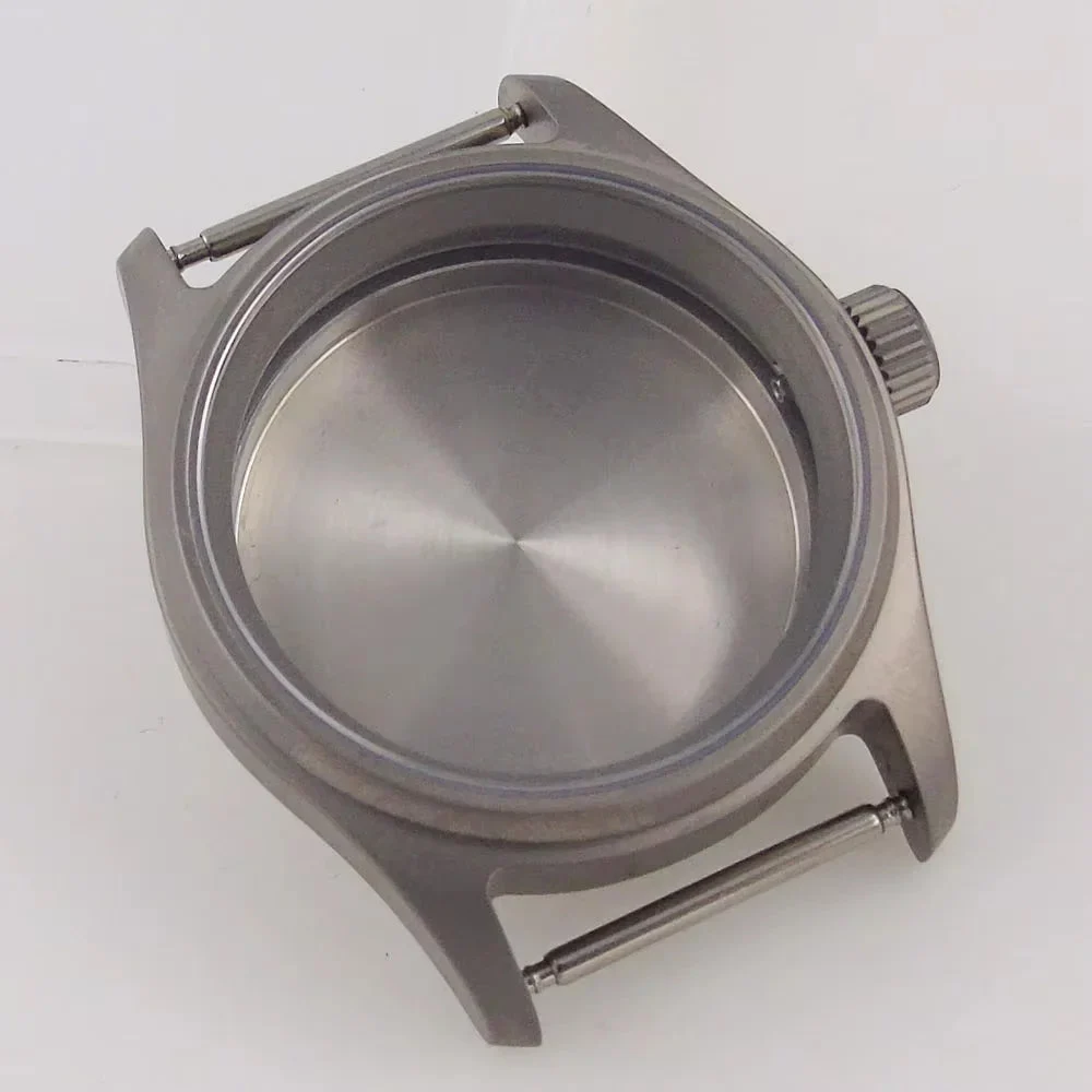 Tandorio Watches Titanium Pilot Case 36mm 39mm for miyota8215 821A ETA 2836 2834 NH34 NH35 NH36 ETA2824 PT5000 20ATM Dive Case Parts 12000051432743964 39 mm kol saati