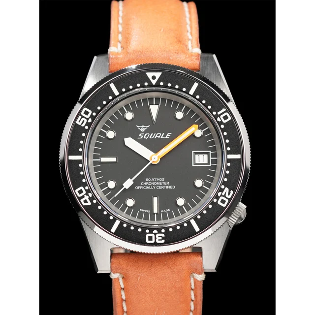 Squale Classic COSC Steel Black 1521COSCL.SQ20B 210009N29341 kol saati