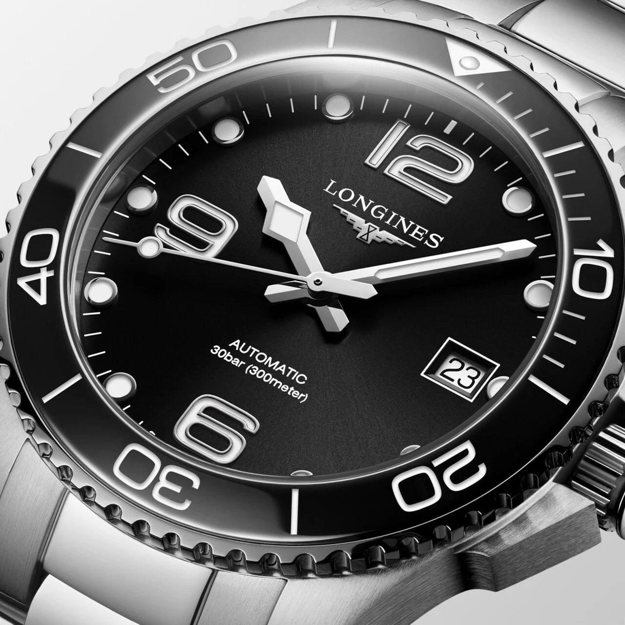 Longines Hydroconquest L3.780.4.56.6 39 mm kol saati