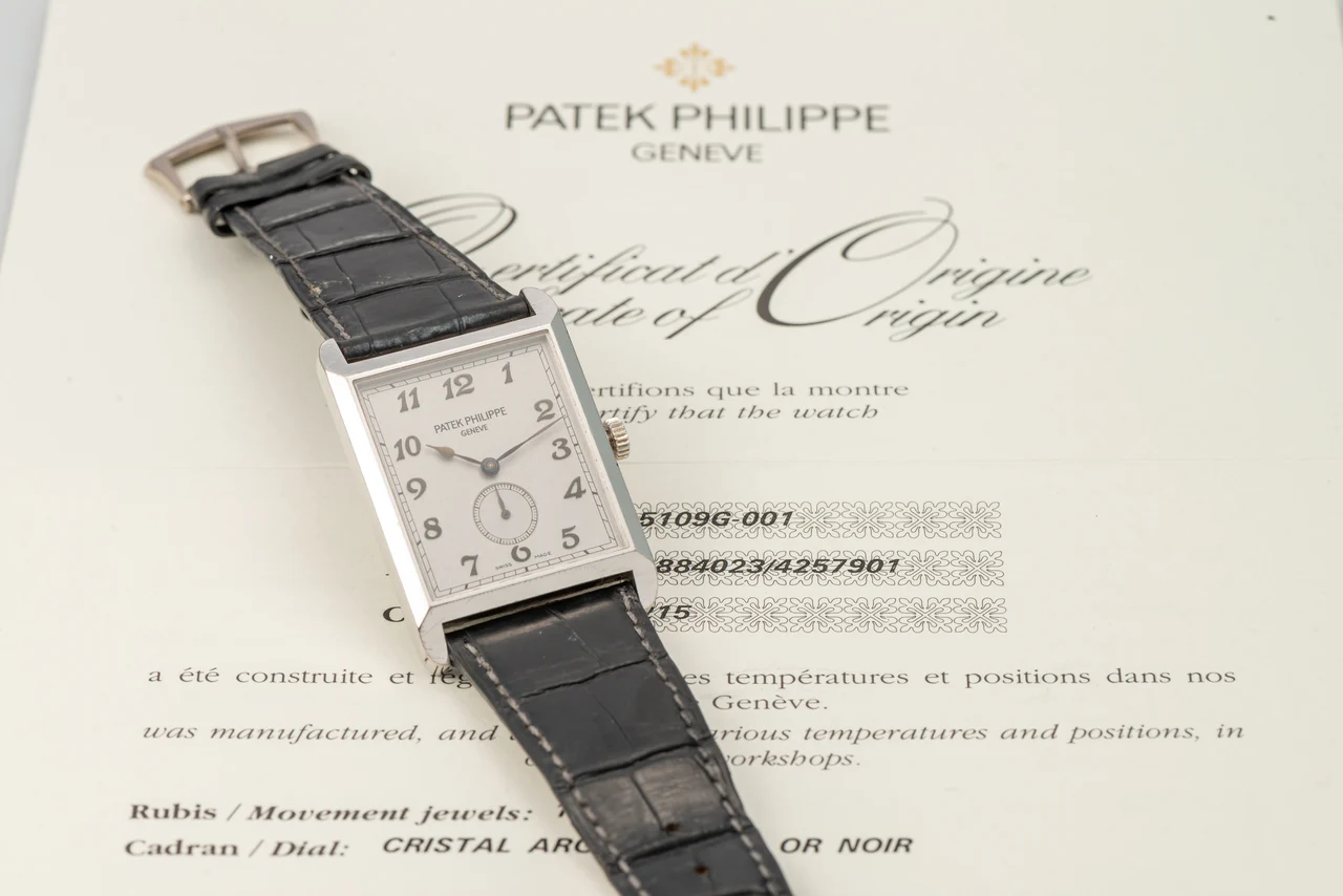 Patek Philippe PATEK PHILIPPE, REF. 5109G, GONDOLO, WHITE GOLD kol saati