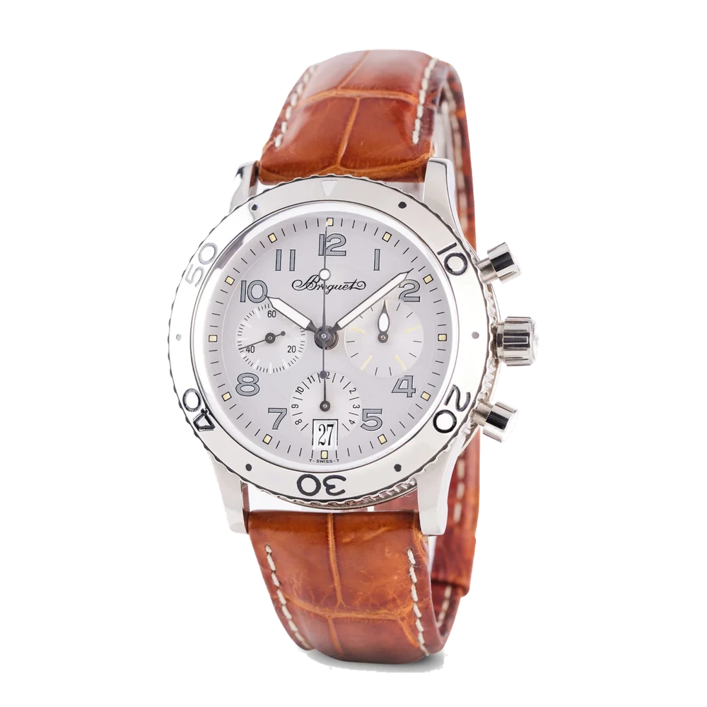 Breguet BREGUET REF. 3820BB/G2/BW9, TRANSATLANTIQUE TYPE XX,18K WHITE GOLD kol saati