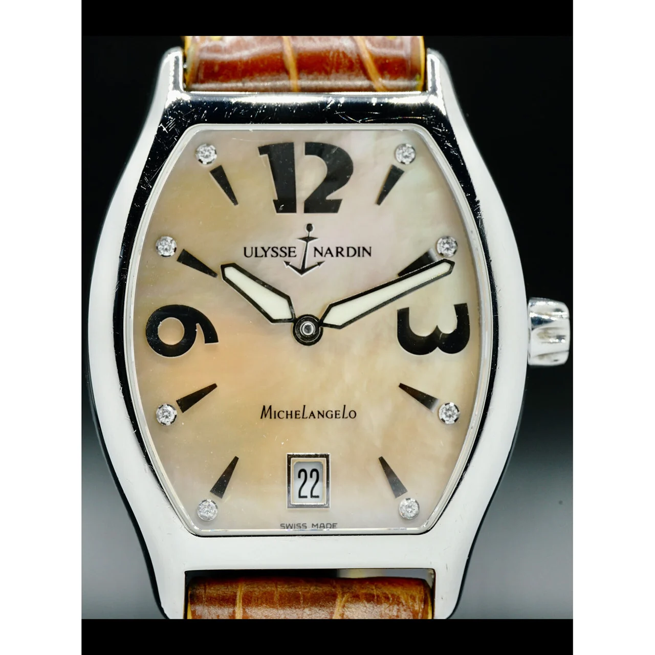 Ulysse Nardin Michelangelo 113-481695 210000031349 34 mm kol saati