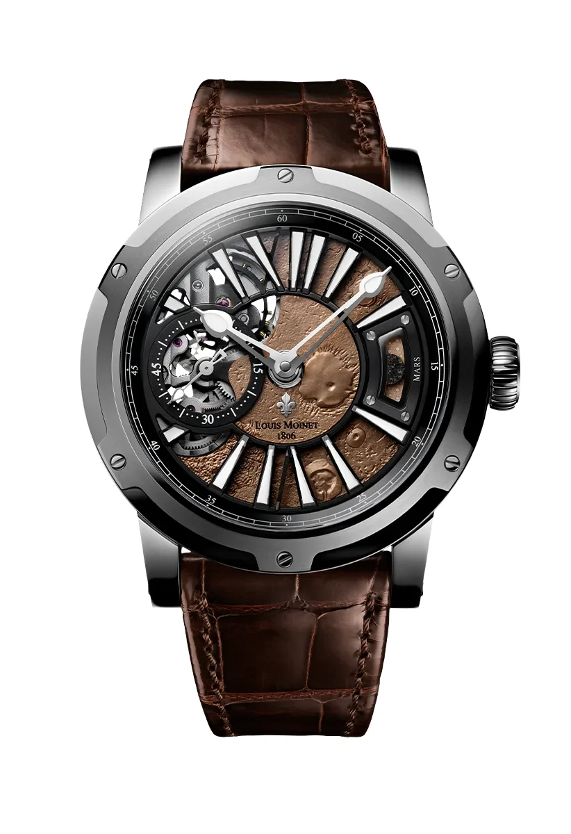 Louis Moinet Louis Moinet LM-45.10B.MA 45 mm kol saati