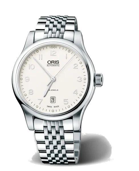 Oris Classic Date 01 733 7594 4091-07 8 20 61 42 mm kol saati