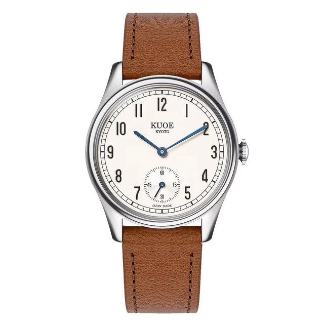 Kuoe Old Smith 90-001 Quartz 35mm Dress Watch #OS90001-ABL-IT-BR-SA kol saati