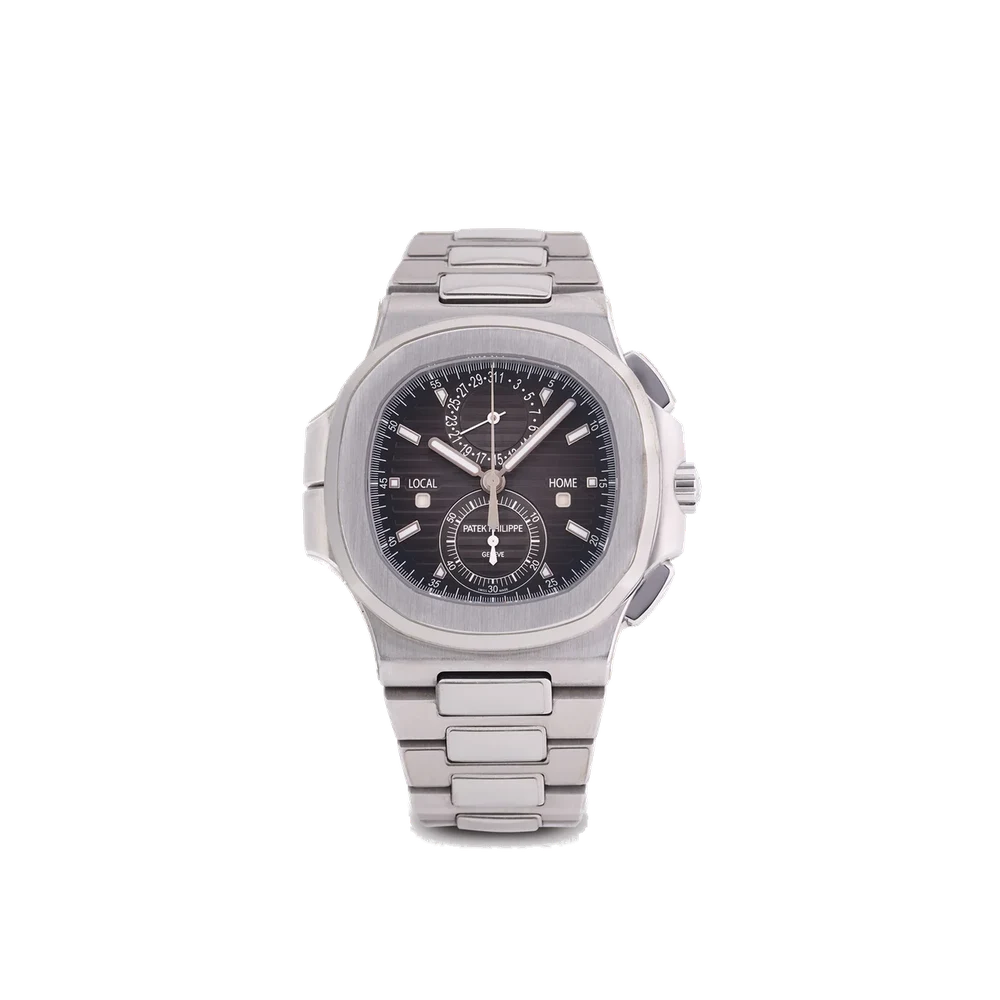 Patek Philippe PATEK PHILIPPE, REF. 5990/1A-001, NAUTILUS TRAVEL TIME CHRONOGRAPH, STEEL 41 mm kol saati