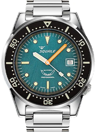Squale Matic 1521BKGRGN.VO/SQ/B 42 mm kol saati
