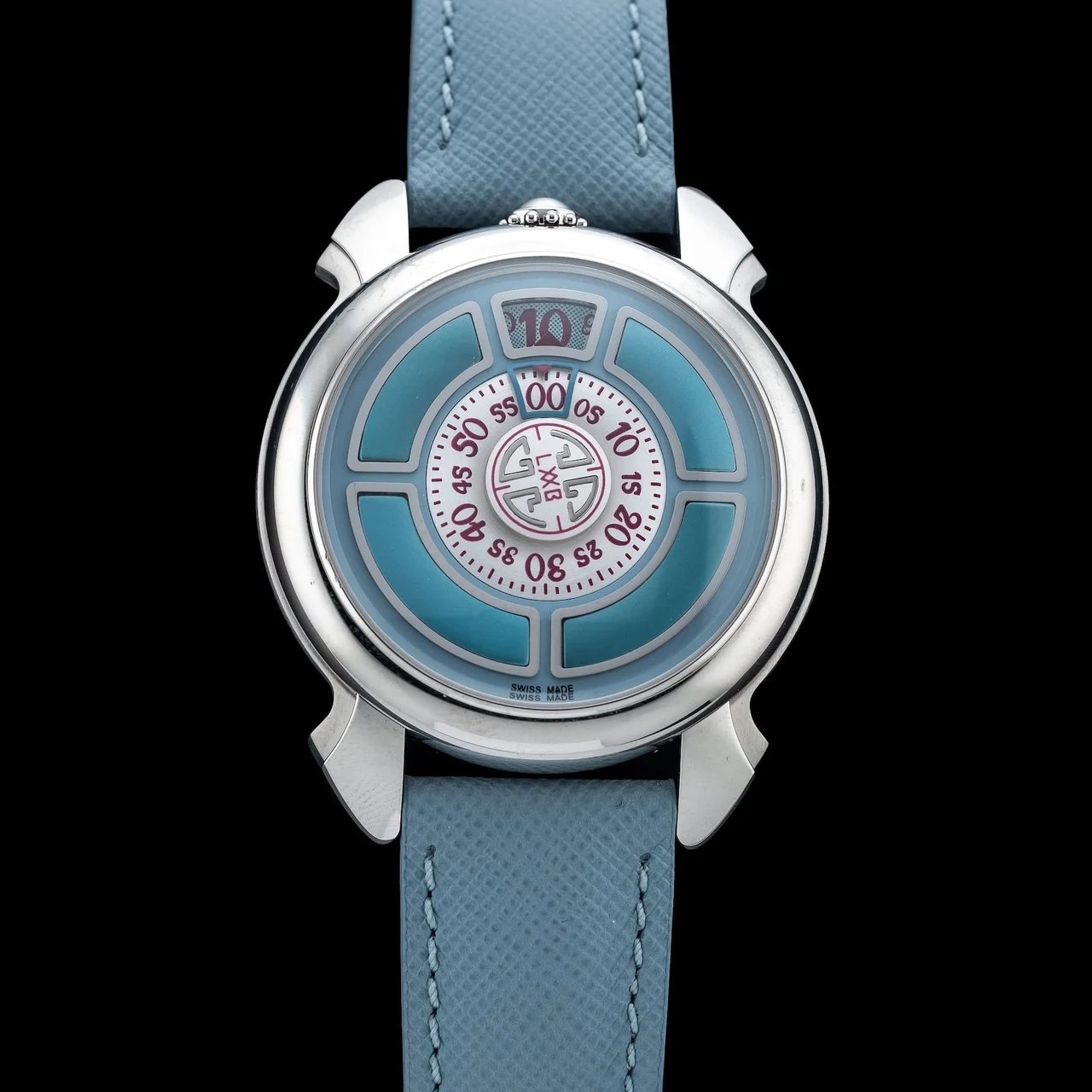 Gaga Laboratiorio Gaga Laboratorio Labormatic Azzurro LM-AA-001 210009N39404 42 mm kol saati