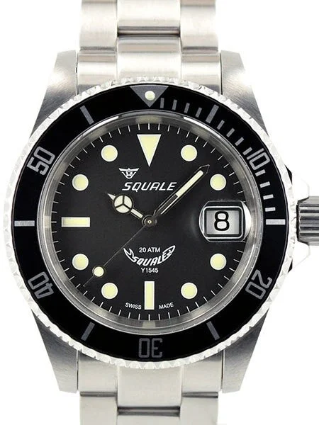 Squale meter Maxi Swiss Automatic Dive watch with Sapphire Crystal #1545-M 40 mm kol saati