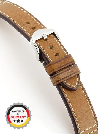 RIOS Vintage Leather Westminster - Cognac - Vintage Leather 17306/RI kol saati