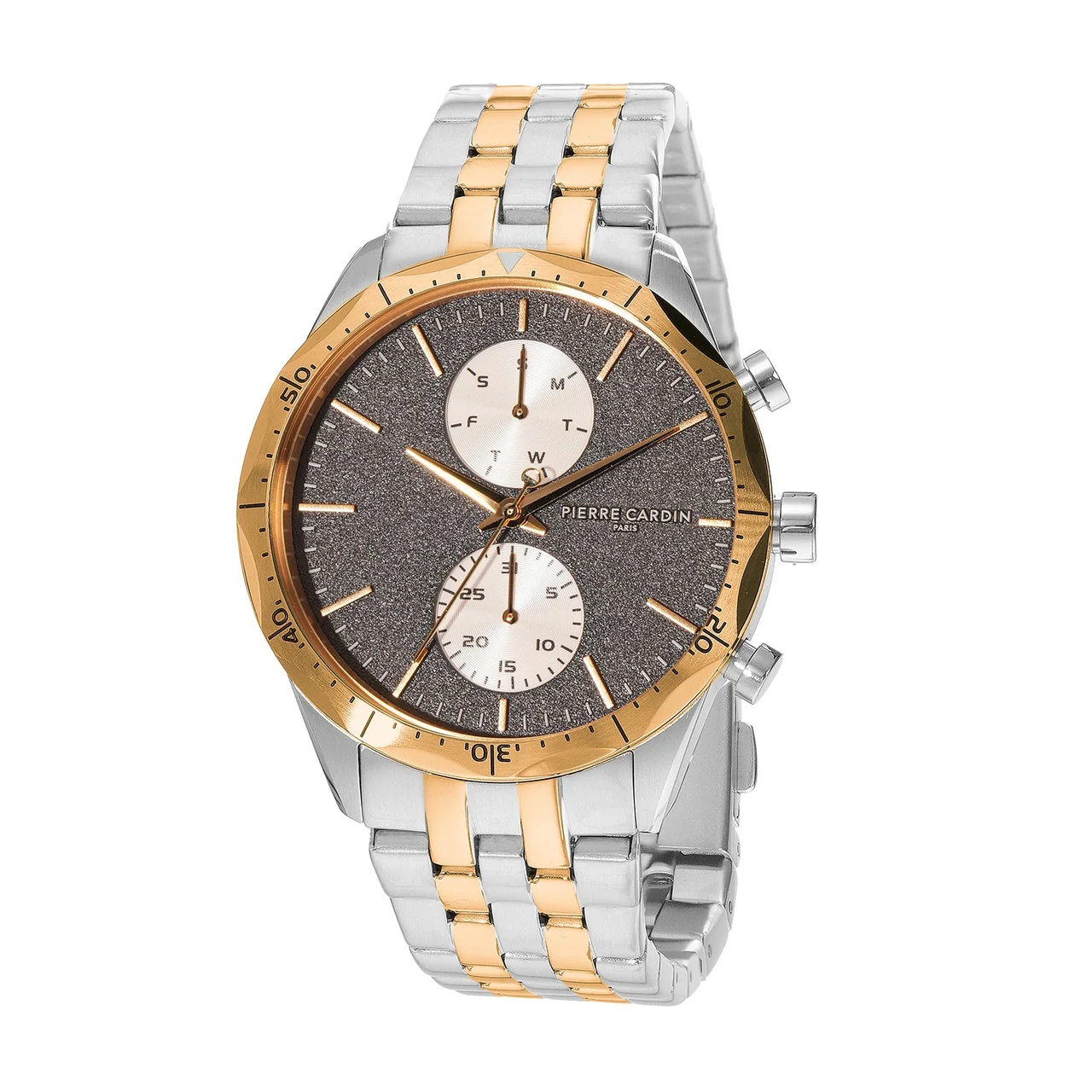 Heritage RacerTime Twotone Gold and Silver with Twotone Gold and Silver Metal Strap CF.1031.MU 43 mm kol saati