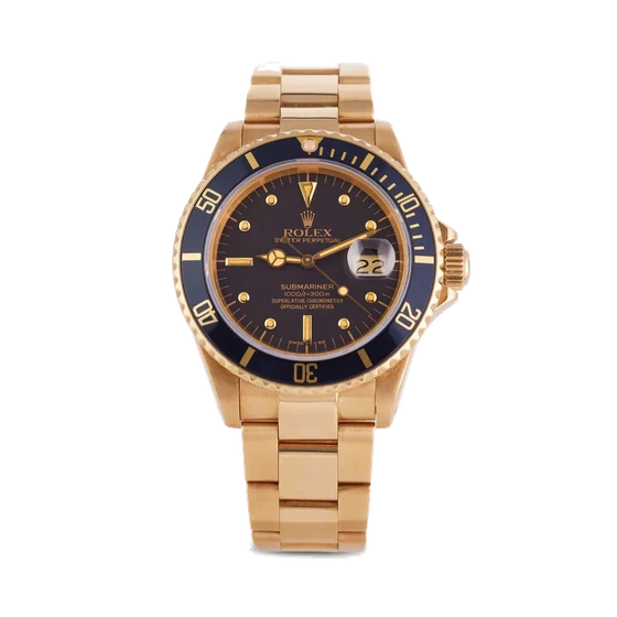 Rolex ROLEX REF. 16808 SUBMARINER BLACK DIAL AND BEZEL kol saati