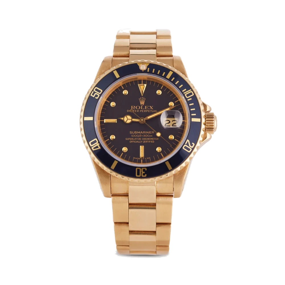 Rolex ROLEX REF. 16808 SUBMARINER BLACK DIAL AND BEZEL 40 mm kol saati
