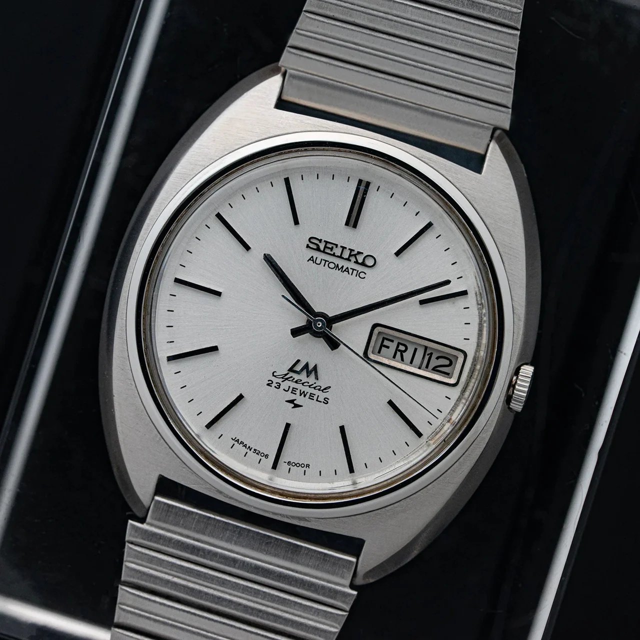 Seiko Special 5206-6000 Vintage Watch LM Special 5206-6000 Vintage Men's Watch 36 mm kol saati