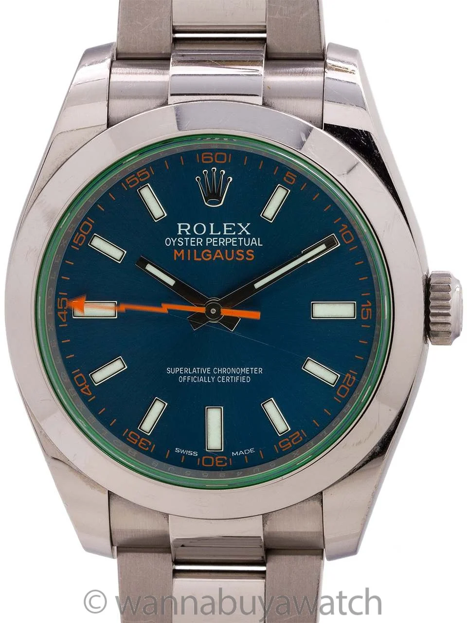 Rolex Milgauss 49884 40 mm kol saati