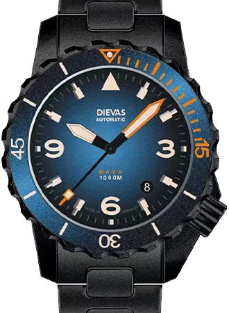 Dievas Maya MK III Pro Blue MYMK3BLUDLC/DI 40.5 mm kol saati