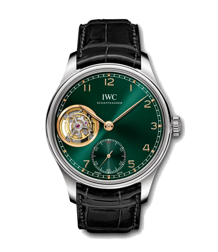 IWC Portugieser Tourbillon Hand Wound IW546307 43.2 mm kol saati
