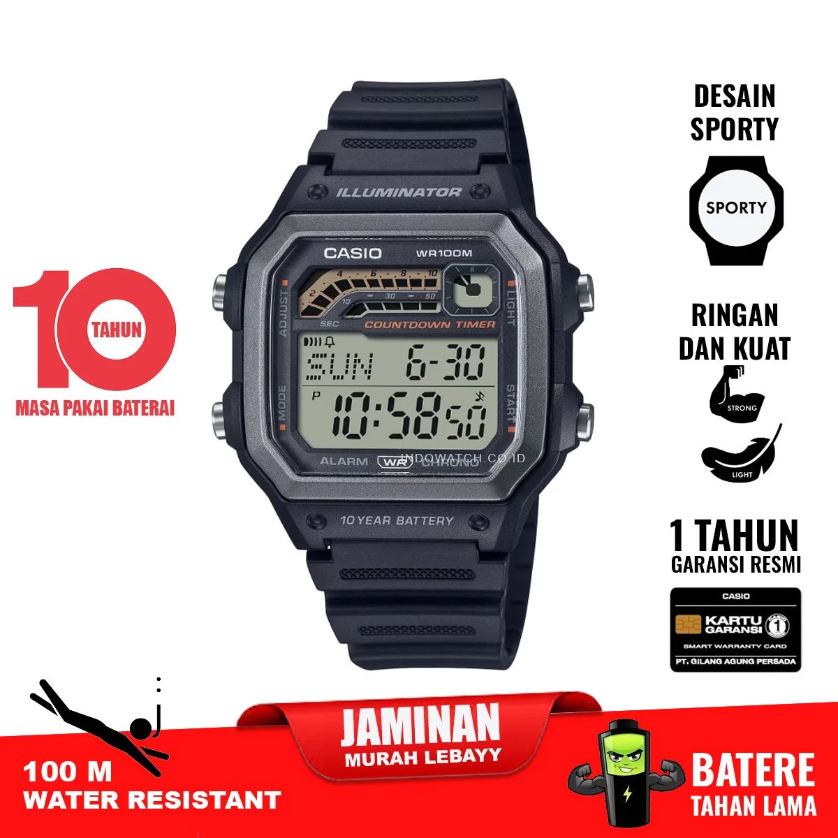 Casio Casio IW_8321230843 42 mm kol saati