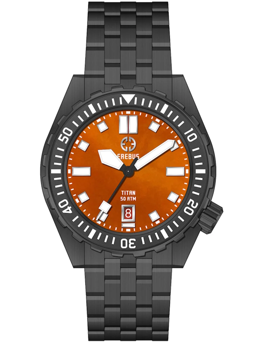 EREBUS Watches Eratnpurfum 44 mm kol saati