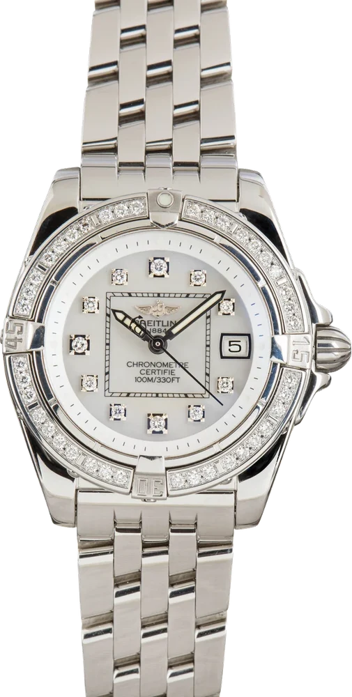 Breitling Galactic 32 Stainless Steel A7135653/A582 kol saati